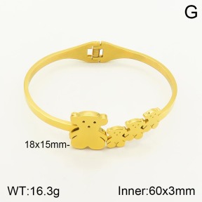 TZ2000273ahlv-317  SS Bear Bangles