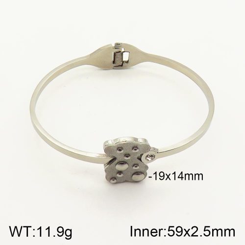 TZ2000283ahjb-317  SS Bear Bangles