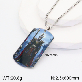 2N3001860bbml-669  Stainless Steel Necklace