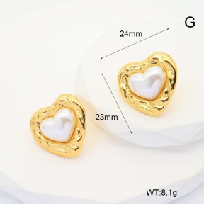 6E3002597baka-G038  Stainless Steel Earrings