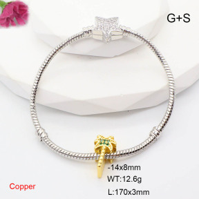 F6B406218bhjl-L017  Fashion Copper Bracelet