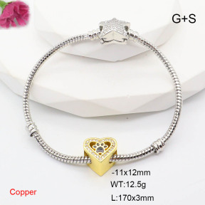 F6B406223bhjl-L017  Fashion Copper Bracelet