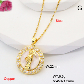 F6N300973ablb-L017  Fashion Copper Necklace