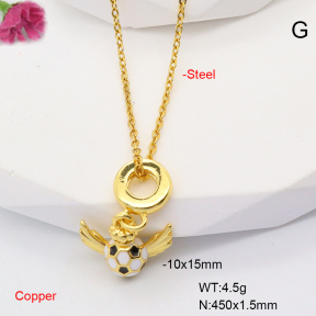 F6N300979aajl-L017  Fashion Copper Necklace