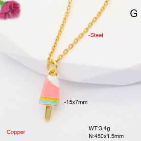 F6N300984aajl-L017  Fashion Copper Necklace