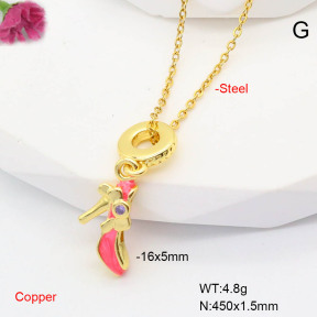 F6N407627baka-L017  Fashion Copper Necklace