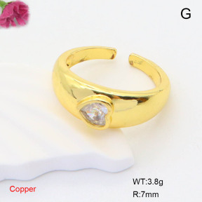 F6R401640ablb-L017  Fashion Copper Ring