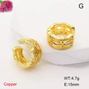 F6E405168ablb-L017  Fashion Copper Earrings