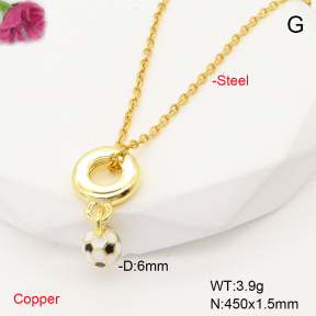 F6N300994aajl-L017  Fashion Copper Necklace