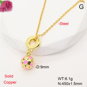 F6N300996aajl-L017  Fashion Copper Necklace