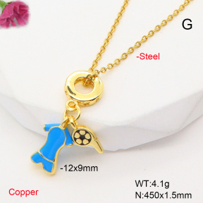 F6N301009baka-L017  Fashion Copper Necklace