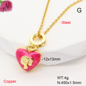 F6N301010aajl-L017  Fashion Copper Necklace