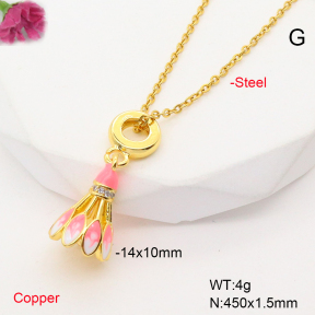 F6N301011aajl-L017  Fashion Copper Necklace