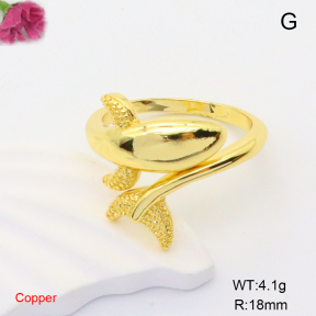 F6R200235baka-L017  Fashion Copper Ring