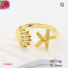 F6R200238baka-L017  Fashion Copper Ring