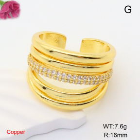 F6R401660ablb-L017  Fashion Copper Ring