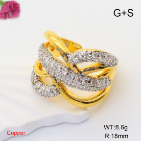 F6R401676bbov-L017  Fashion Copper Ring