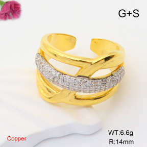 F6R401677bbov-L017  Fashion Copper Ring