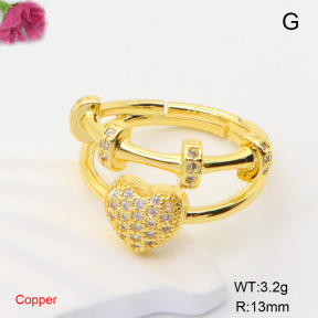 F6R401680ablb-L017  Fashion Copper Ring