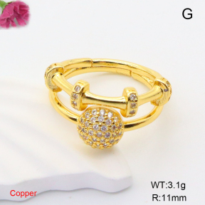 F6R401689ablb-L017  Fashion Copper Ring