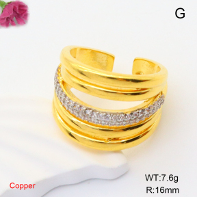 F6R401695bbov-L017  Fashion Copper Ring