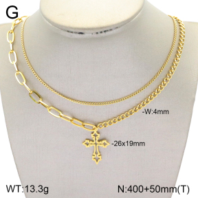 2N2004323bbov-749  Stainless Steel Necklace