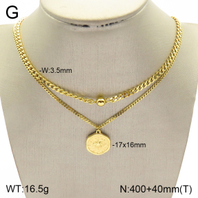 2N2004332bbov-749  Stainless Steel Necklace