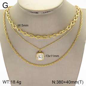 2N4003096vbpb-749  Stainless Steel Necklace