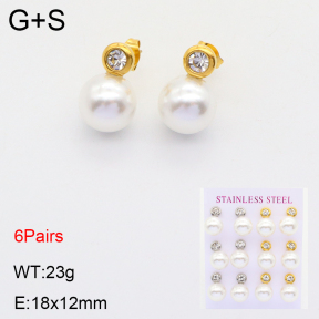 2E3002636vhpl-436  Stainless Steel Earrings