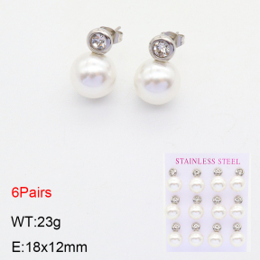 2E3002639vhov-436  Stainless Steel Earrings