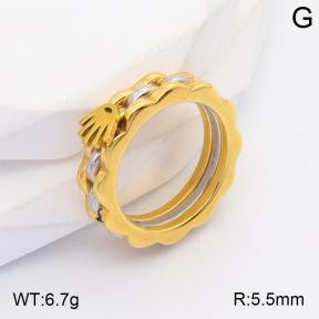 2R2001284vbll-434  6-9#  Stainless Steel Ring