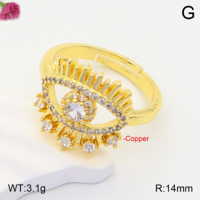 F2R400947vbmb-J176  Fashion Copper Ring