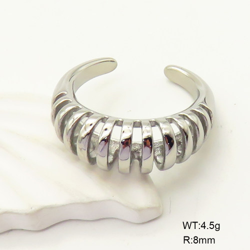 GER000988vbpb-066  Handmade Polished  Stainless Steel Ring