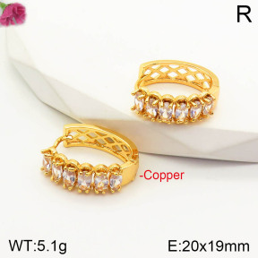 CL6E00232aajl-J167   Closeout( No Discount)  Fashion Copper Earrings