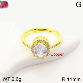 CL6R00055aajl-J167   Closeout( No Discount)  Fashion Copper Ring