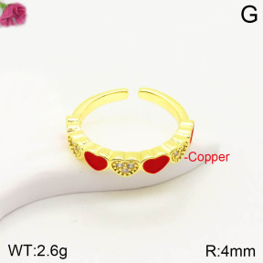 CL6R00185aajl-J167   Closeout( No Discount)  Fashion Copper Ring