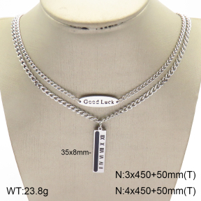 2N2004366bhia-214  Stainless Steel Necklace