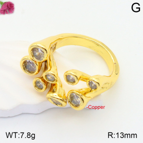 F2R400967vbmb-J59  Fashion Copper Ring