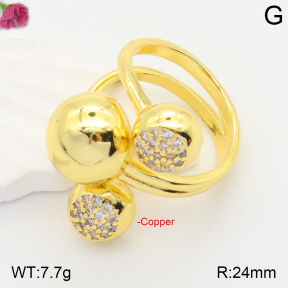 F2R400972vbmb-J59  Fashion Copper Ring