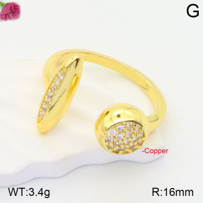 F2R400989vbmb-J59  Fashion Copper Ring