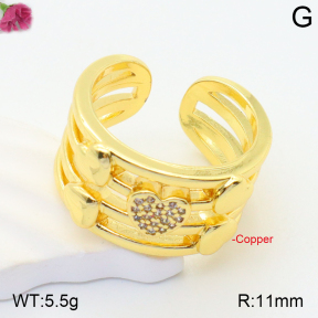 F2R400990vbmb-J59  Fashion Copper Ring