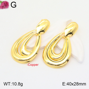 F2E201222vbnb-J22  Fashion Copper Earrings