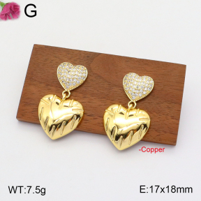 F2E401361bhva-J22  Fashion Copper Earrings