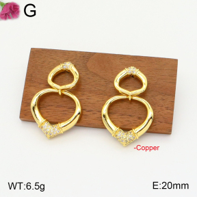 F2E401372bhva-J22  Fashion Copper Earrings