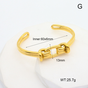 GEB000517vhmv-066  Handmade Polished  Stainless Steel Bangle