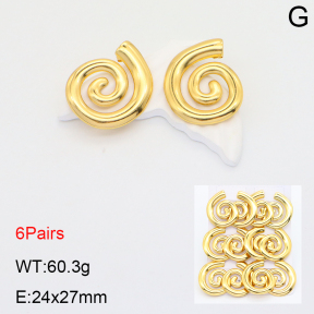 2E2004499vhmo-446  Stainless Steel Earrings