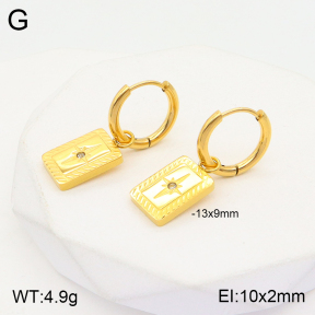 2E4003687vbmb-723  Stainless Steel Earrings