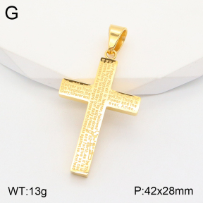 2P2003001bbov-436  Stainless Steel Pendant