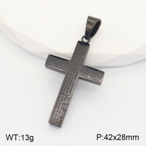 2P2003004bbov-436  Stainless Steel Pendant