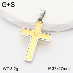 2P4000798bbov-436  Stainless Steel Pendant